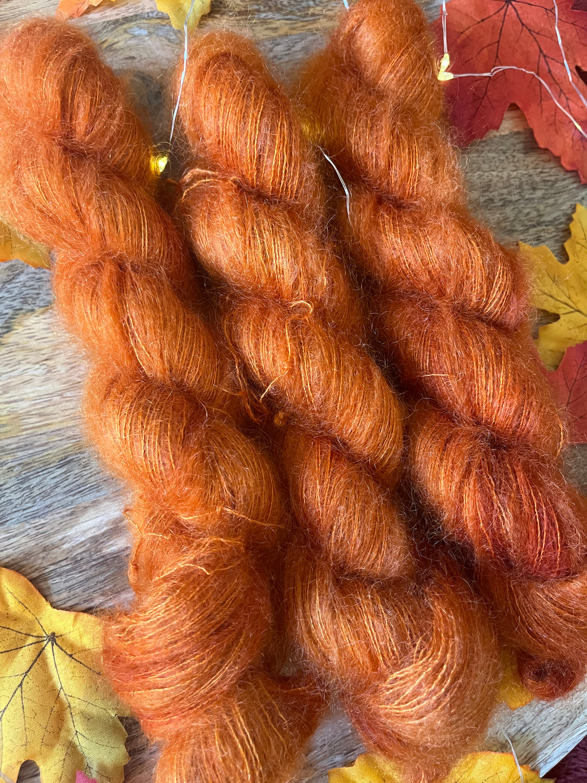 PUMPKIN (Mohair et Soie)