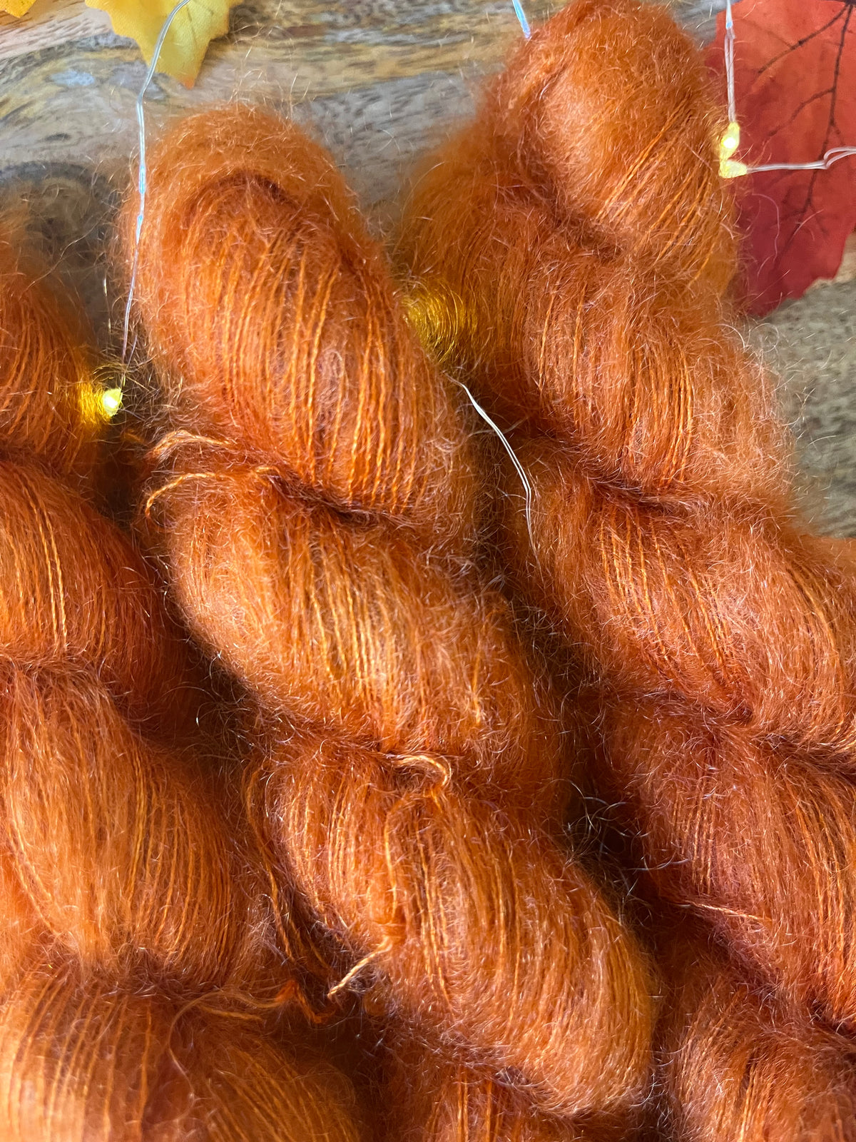PUMPKIN (Mohair et Soie)