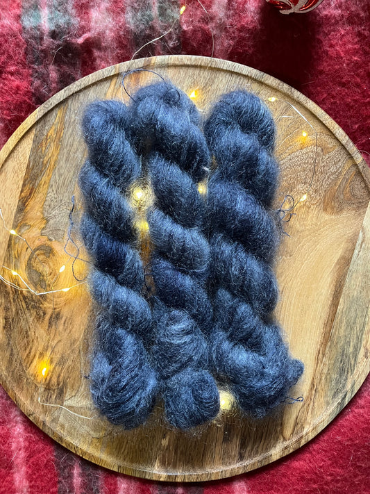 MIDNIGHT GLAM (Mohair et Soie)