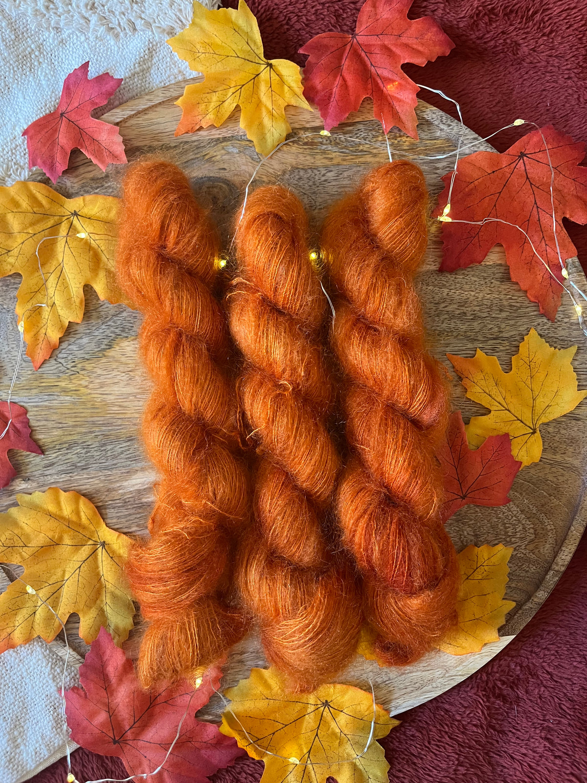 PUMPKIN (Mohair et Soie)